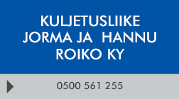 Kuljetusliike Jorma ja Hannu Roiko Ky logo